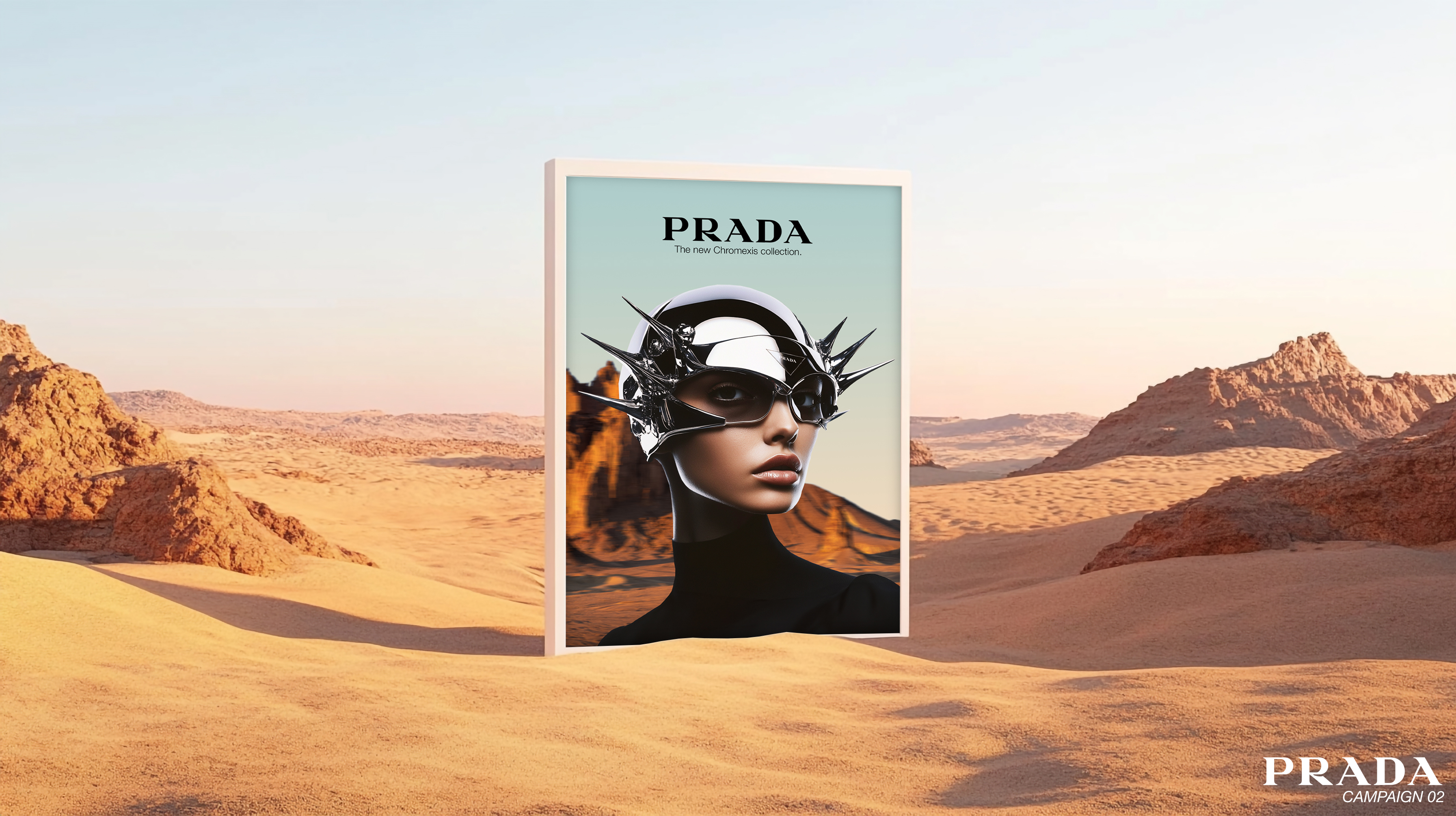 Prada Desert Mockup